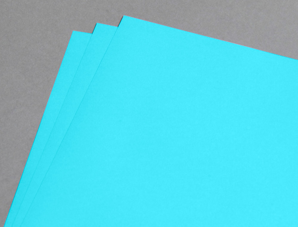 PAPIER CLAIREFONTAINE MULTIFONCTION LASER COULEUR   TROPHE A3 80G/M2 TURQUOISE    PARFAITE OPACITE PAQUET 500