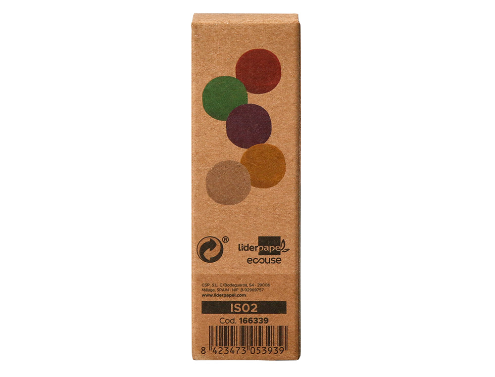 AIMANT LIDERPAPEL ECOUSE PP 25MM POUR TABLEAUX            MAGNETIQUES COLORIS ASSORTIS  BOITE 10 UNITES