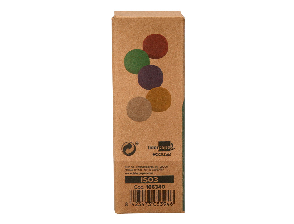 AIMANT LIDERPAPEL ECOUSE PP 35MM POUR TABLEAUX            MAGNETIQUES COLORIS ASSORTIS  BOITE 10 UNITES