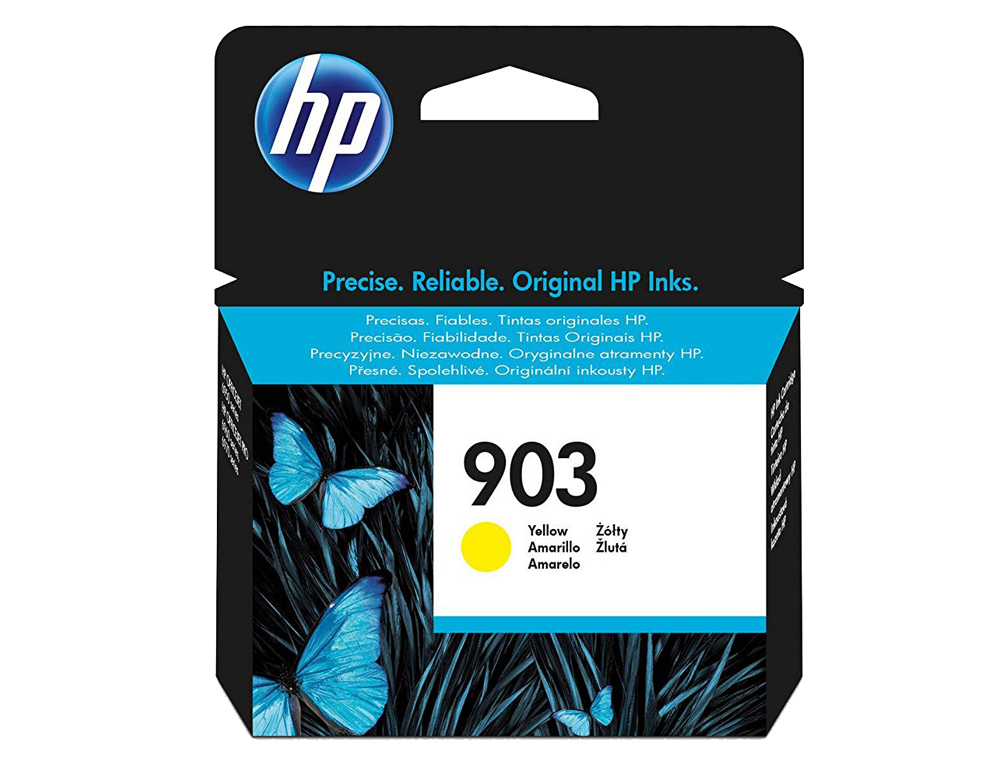 CARTOUCHE HP 903 JET D'ENCRE T6L95AE COULEUR JAUNE 315P
