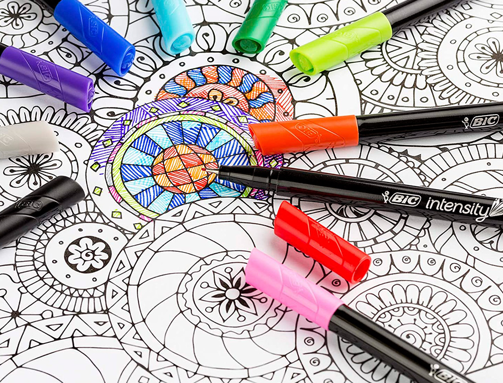 STYLO-FEUTRE BIC INTENSITY POINTE FINE VIOLET