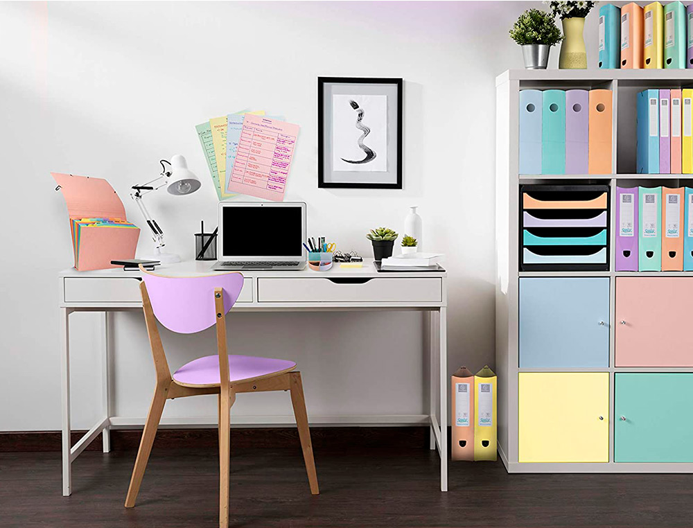 PORTE REVUESEXACOMPTA MAG-CUBE POUR DOCUMENTS A4    PASTEL VERT PASTEL