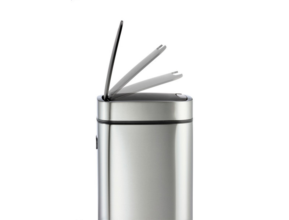 POUBELLE DURABLE A CAPTEUR AUTOMATIQUE ACIER INOXIDABLE  A