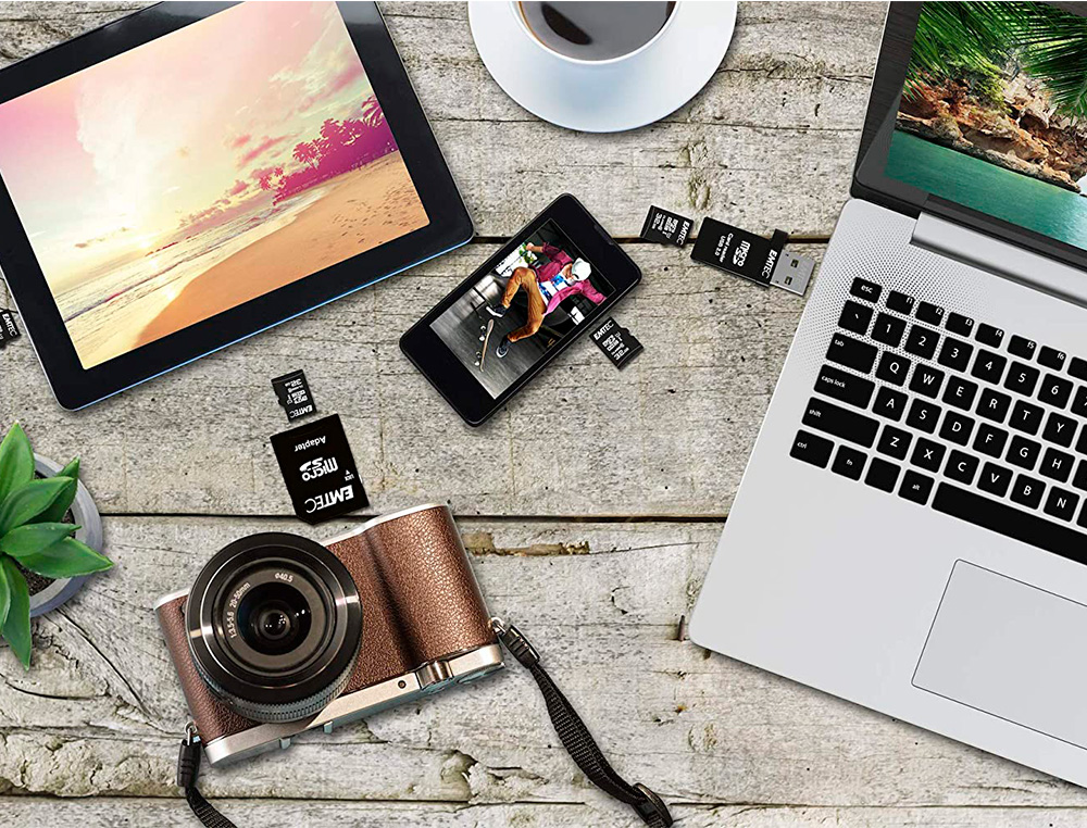 CARTE MEMOIRE EMTEC MICRO SD HC 16GB CLASSE  10 ELITE GOLD