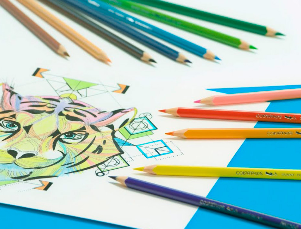 CRAYONS DE COULEURS MAPED STRONG ULTRA-R SISTANTS TUBE  M TAL POCHETTE DE 12