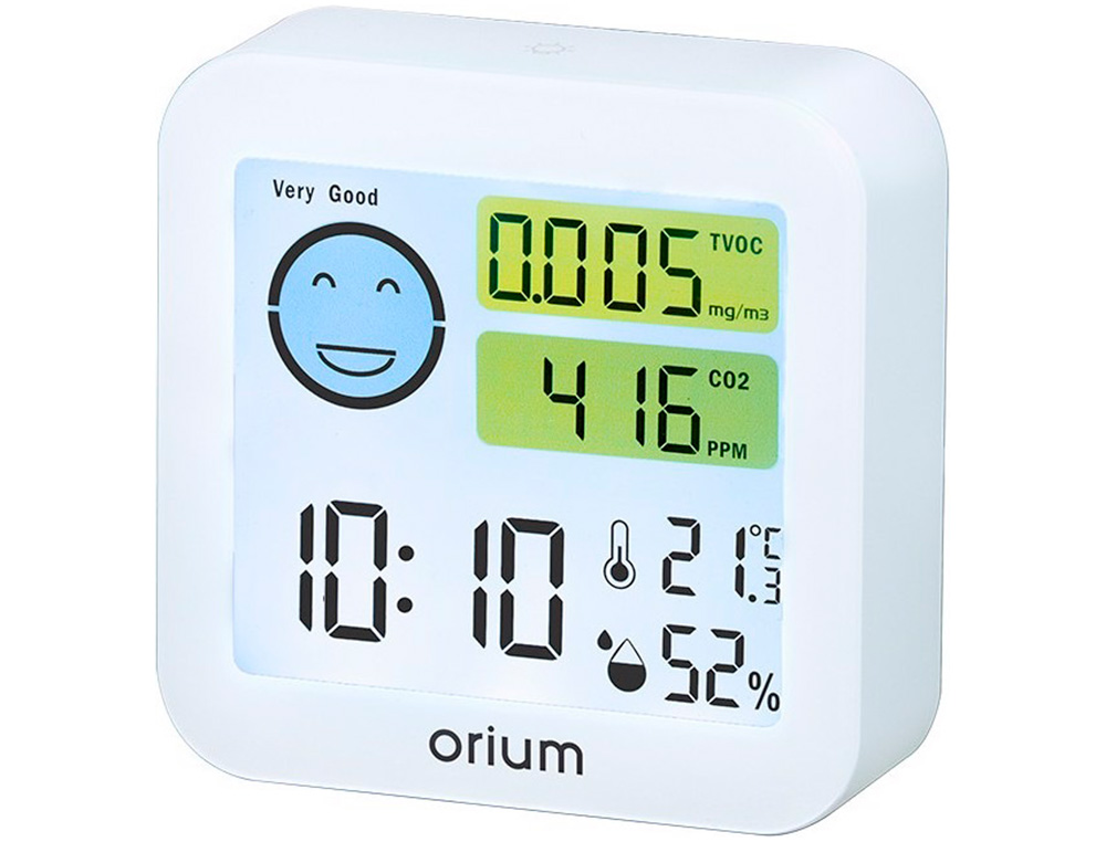 MESUREUR CEP DE CO2 ET C.O.V AVEC ECRAN LCD ET CAPTEUR     NDIR