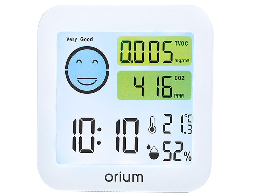 MESUREUR CEP DE CO2 ET C.O.V AVEC ECRAN LCD ET CAPTEUR     NDIR