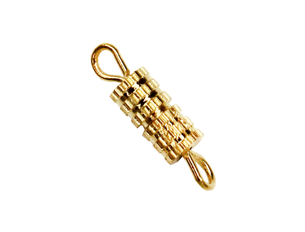 FERMOIRS BIJOUX SODERTEX OR VIS - 4 X 15 MM - 20 PCS - 1 COLORIS