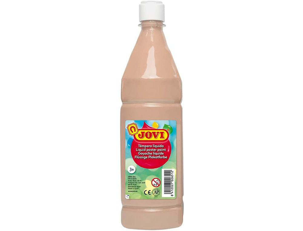GOUACHE JOVI LIQUIDE BOUTEILLE 1000 ML. CHAIR.