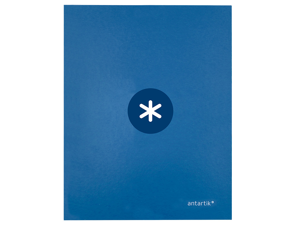 CLASSEUR ANTARTIK 4 ANNEAUX END 40MM A4+ CARTON REMBORDE    COLORIS BLEU MARINE