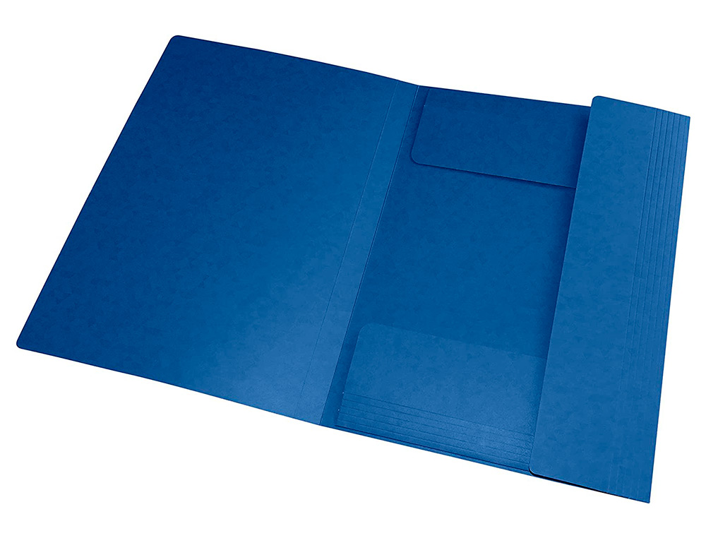 CHEMISE ELASTIQUE 3 RABATS OXFORD TOPFILE+ A4 BLEU