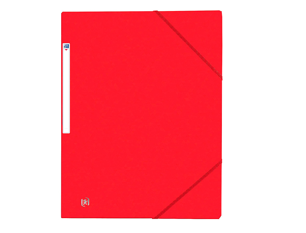 CHEMISE ELASTIQUE 3 RABATS OXFORD TOPFILE+ A4 ROUGE