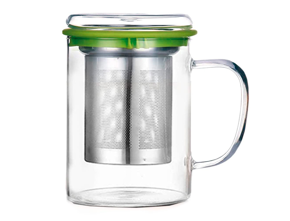 TASSE   INFUSER 450ML AVEC FILTRE EN INOX