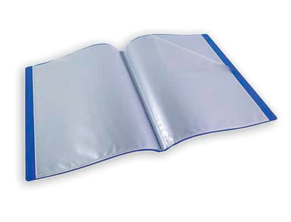 PORTE VUES ESSENTIEL RECYCLE PERSONNALISABLE 60 VUES       POLYPROPYLENE A4 COLORIS      ASSORTIS