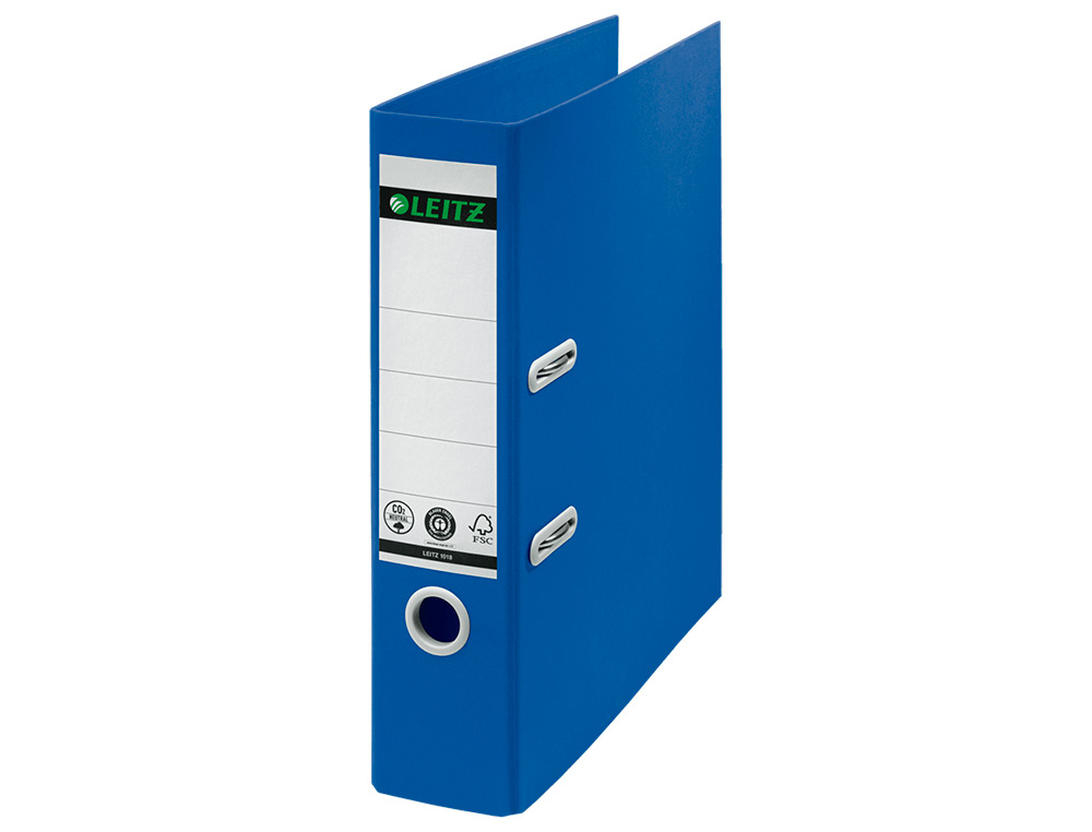 CLASSEUR LEVIER LEITZ ESSELTE RECYCLABLE A4 80X320X285 MM   BLEU