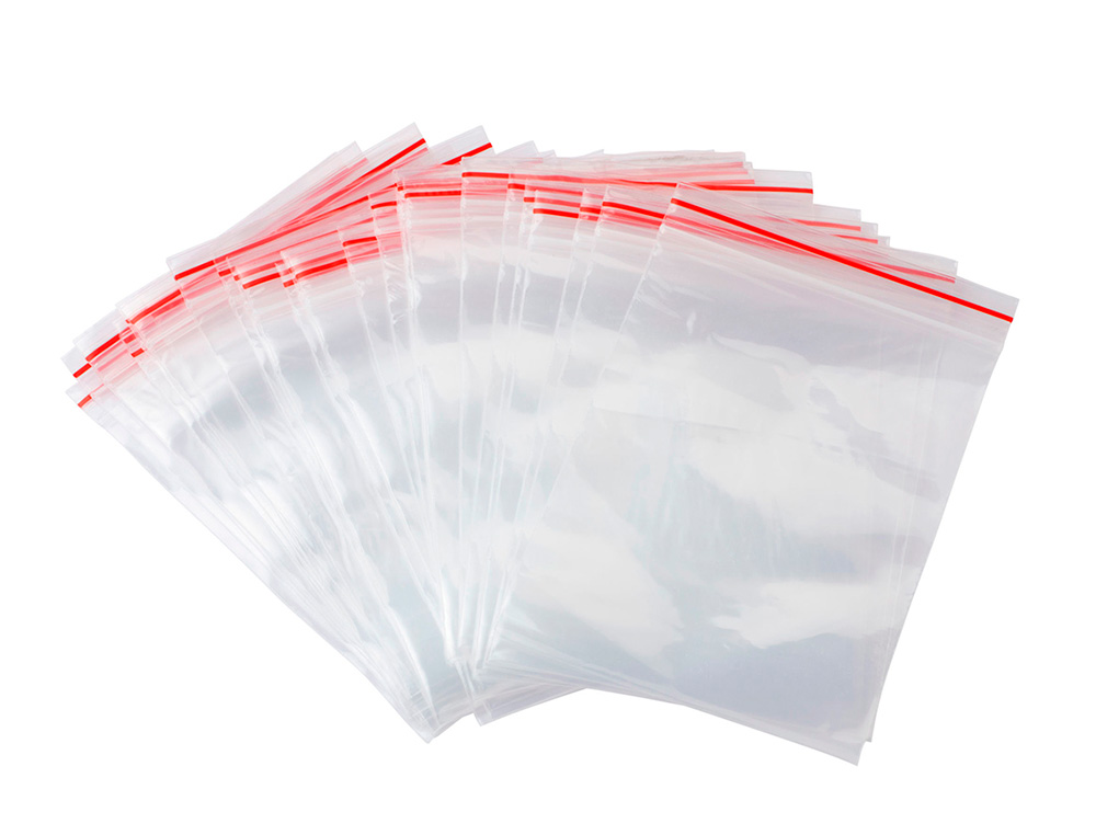 SACHET PLASTIQUE REFERMABLE Q-CONNECT DIM.250X350 MM SACHET DE 100 UNITES