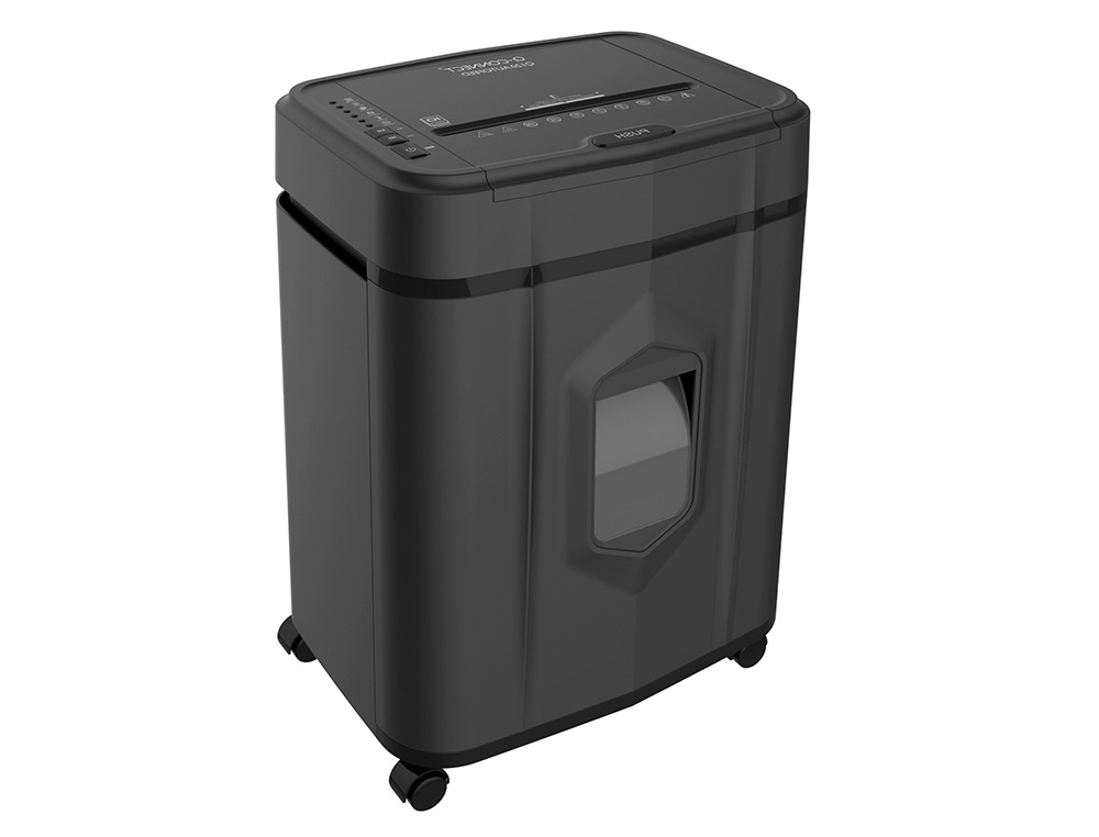 DESTRUCTEUR Q-CONNECT Q120 OCCASIONNEL VITESSE 3.5MIN A4 COUPE CROISEE 4X12 MM A4 19L 366X287X500MM 11KG