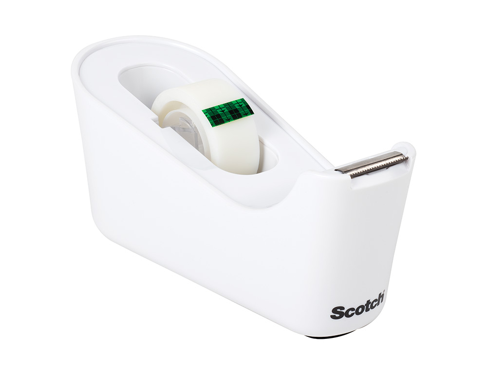 DEVIDOIR SCOTCH C18 BLANC + ROULEAU SCOTH MAGIC TAPE      19MMX33M