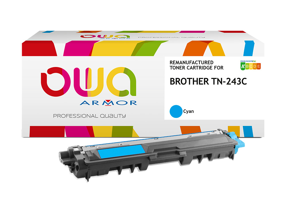 TONER Q-CONNECT COMPATIBLE BROTHER TN243C HL-L           3210/30/70 DCP-L 3510/50      MFC-L 3730/50/70 1000P CYAN
