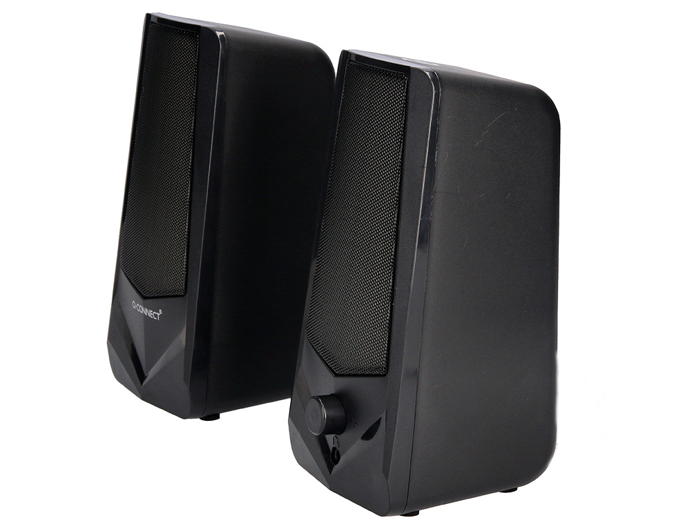 HAUT-PARLEURS Q-CONNECT GAMING BLUETOOTH LUMIERE RVB  PUISSANCE MAXIMALE 2X3W       CONTROLE DU VOLUME COLORIS