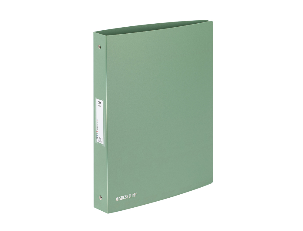 CLASSEUR VIQUEL BUSINESS CLASS POLYPROPYLENE SOUPLE A4 MAXI DOS 4CM 4 ANNEAUX        COLORIS ALEATOIRE