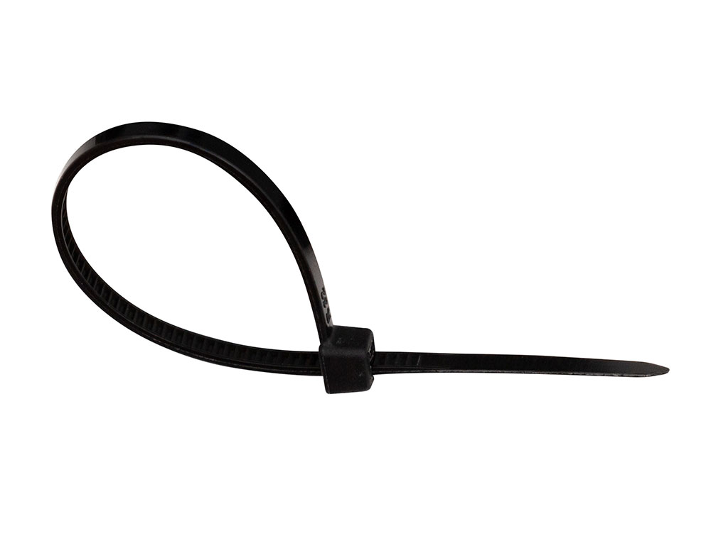 SCELLE Q-CONNECT 100X2,5MM COLORIS NOIR SACHET 100       UNITES