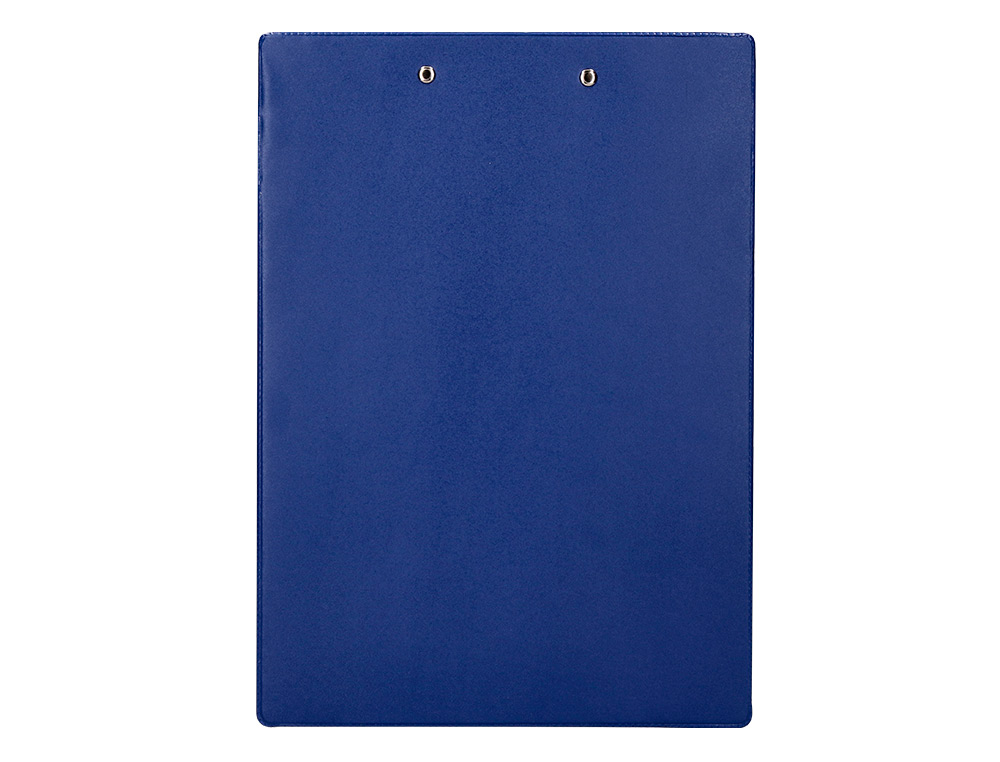 PORTE-BLOC Q-CONNECT MINICLIP SUPERIEUR DIN A4 PLASTIQUE    50% RECYCLE EPAISSEUR 2,1MM   COLORIS BLEU