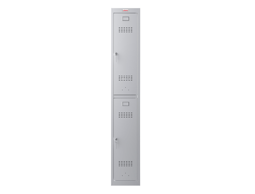 CASIER PERSONNEL PHOENIX SERIE PL PL1230GGK SERRURE A CLE COLORIS GRIS