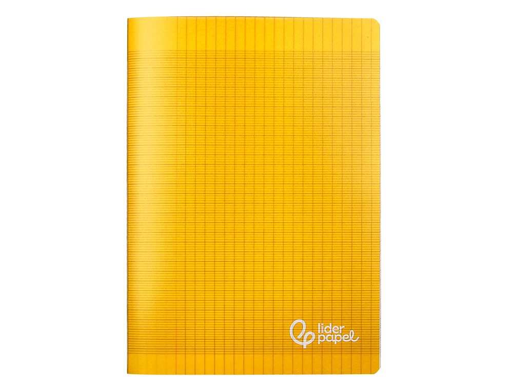 CAHIER PIQURE LIDERPAPEL COUVERTURE PP 240X320MM 96P   SEYES COLORIS JAUNE