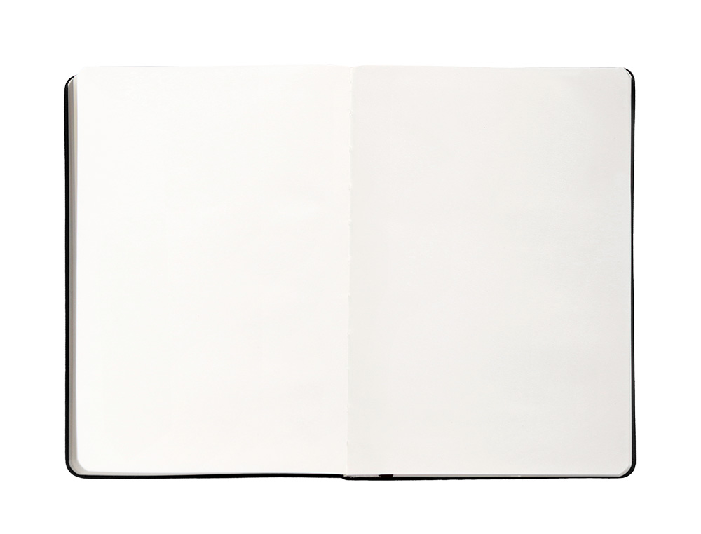 CARNET FERMETURE ELASTIQUE ANTARTIK NOTES COUVERTURE RIGIDE A4 PAPIER UNI IVOIRE 100 FEUILLES 80GR FSC COLORIS NOIR