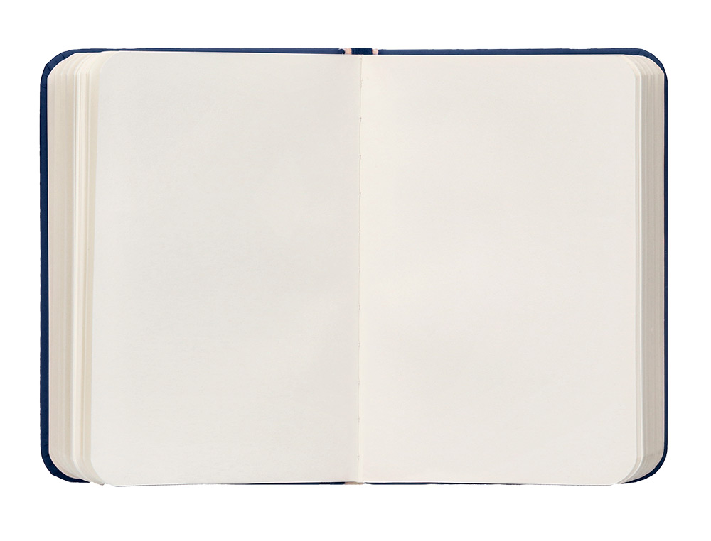 CARNET FERMETURE ELASTIQUE ANTARTIK NOTES COUVERTURE     RIGIDE A7 PAPIER UNI IVOIRE 80FEUILLES 80GR FSC BLEU MARINE