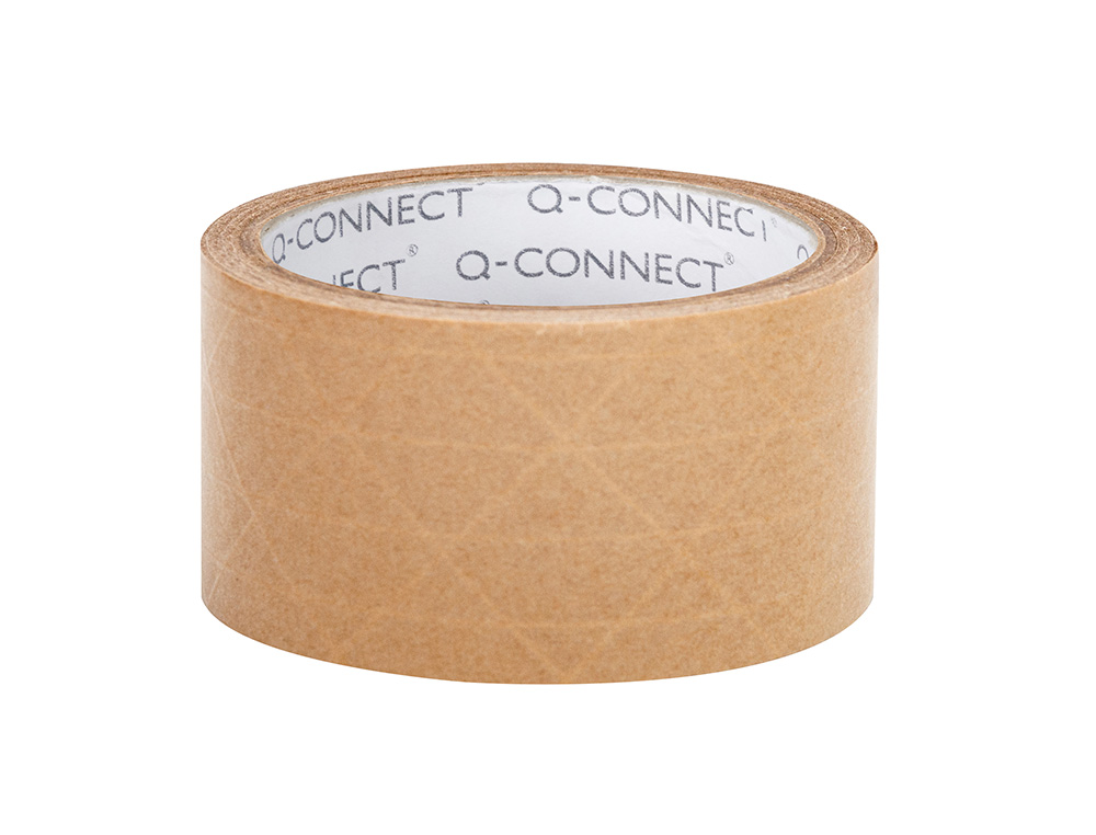 RUBAN ADHESIF Q-CONNECT POUR EMBALLAGE KRAFT RENFORCE      50MX50MM