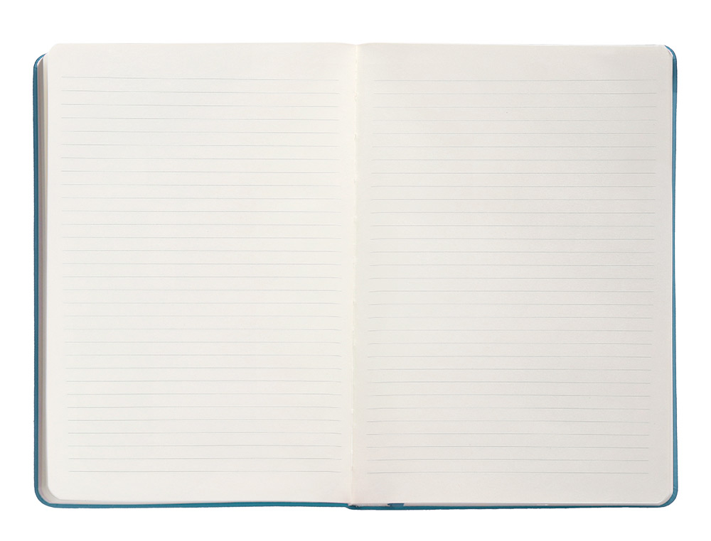 CARNET FERMETURE ELASTIQUE ANTARTIK NOTES COUVERTURE     RIGIDE A5 LIGNE 100 FEUILLES  80GR FSC COLORIS BLEU CIEL