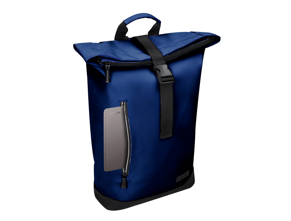 SAC A DOS ANTARTIK ROLL UP WATERPROOF 480X130X280MM      COLORIS BLEU MARINE