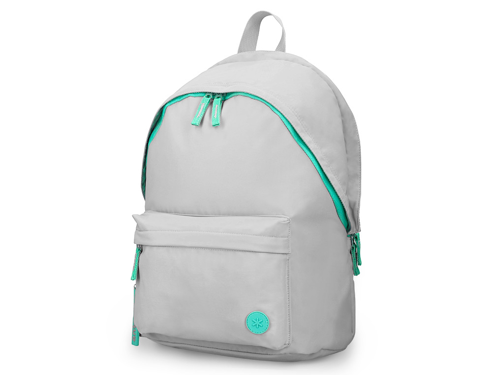 SAC A DOS ANTARTIK 1 COMPARTIMENT MODELE BASIC     PACK 20L 420X160X300MM        COLORIS GRIS CLAIR