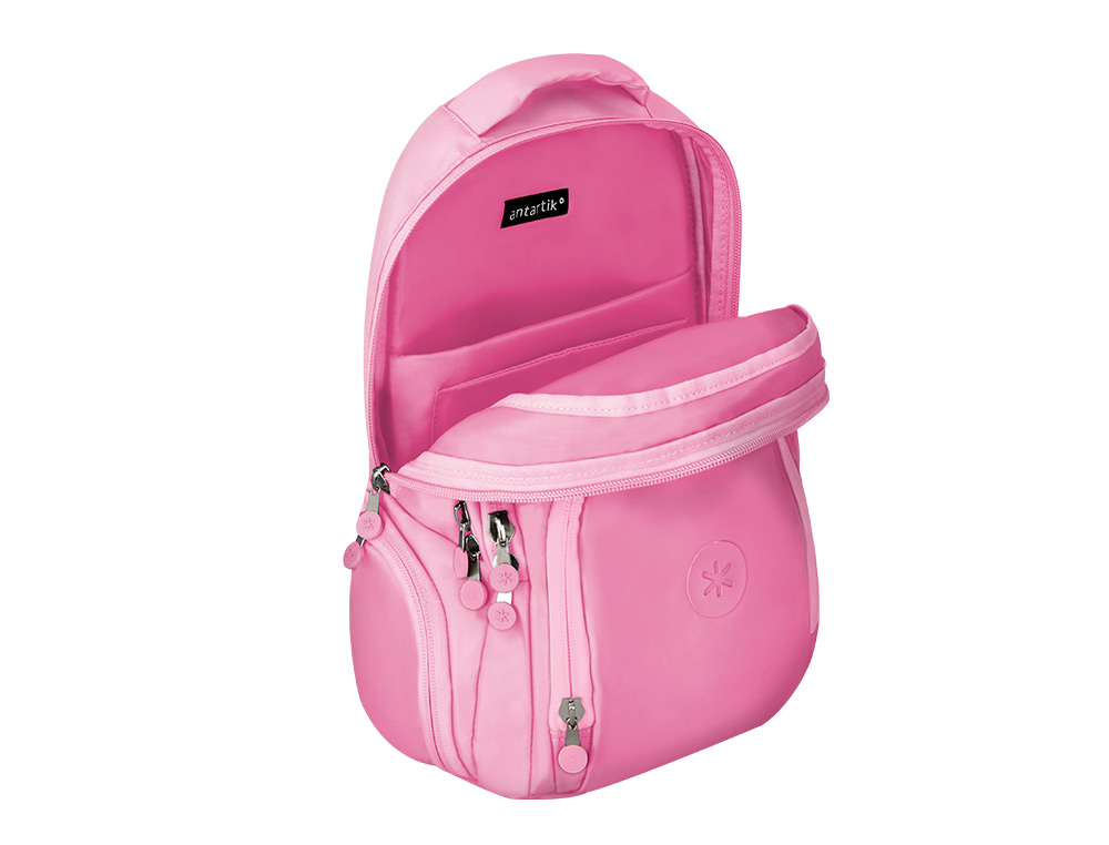 SAC A DOS ANTARTIK 4 COMPARTIMENTS MODELE FUSION   FLEX 19L 450X180X300MM COLORISROSE