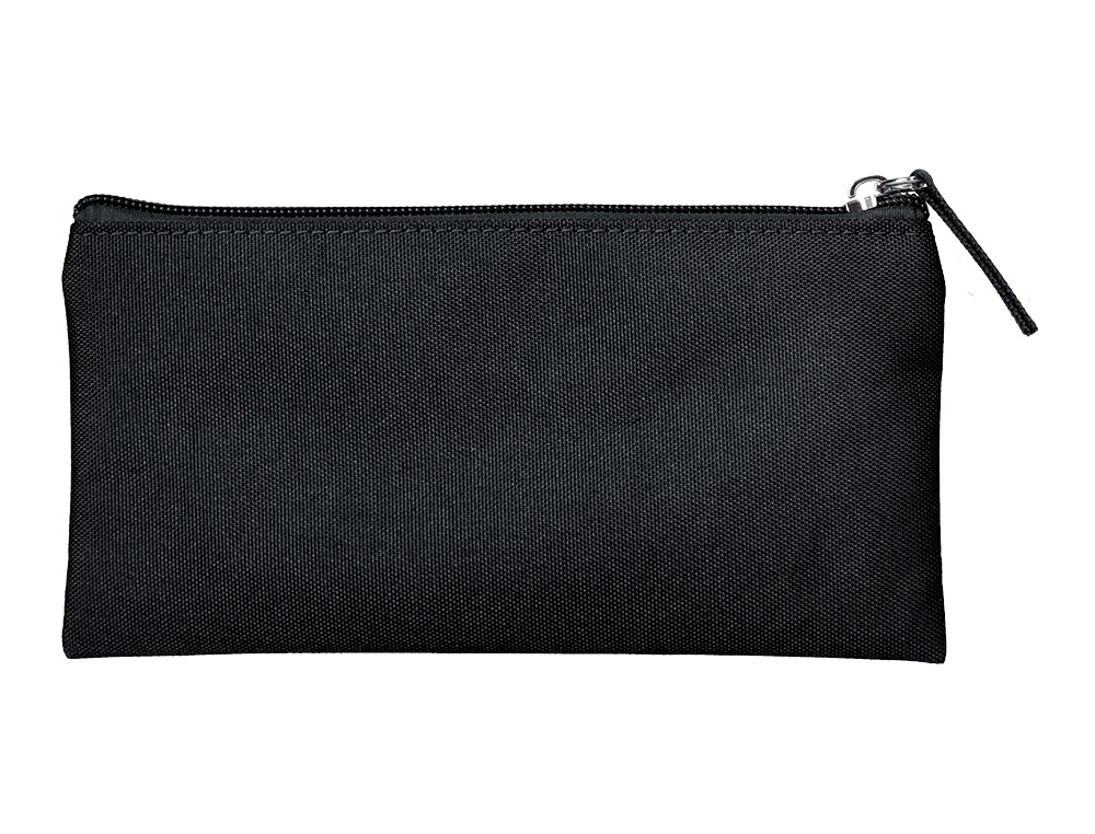 FOURRE-TOUT LIDERPAPEL PLAT 1 COMPARTIMENT 20X10CM COLORIS NOIR