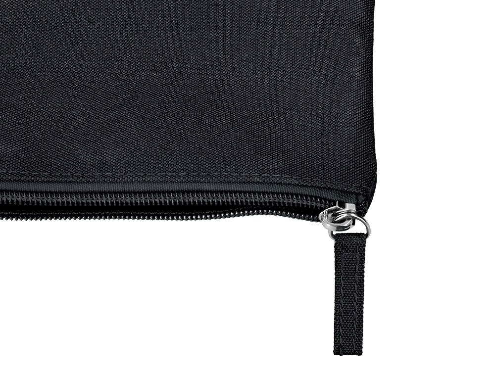 FOURRE-TOUT LIDERPAPEL PLAT 1 COMPARTIMENT 20X10CM COLORIS NOIR