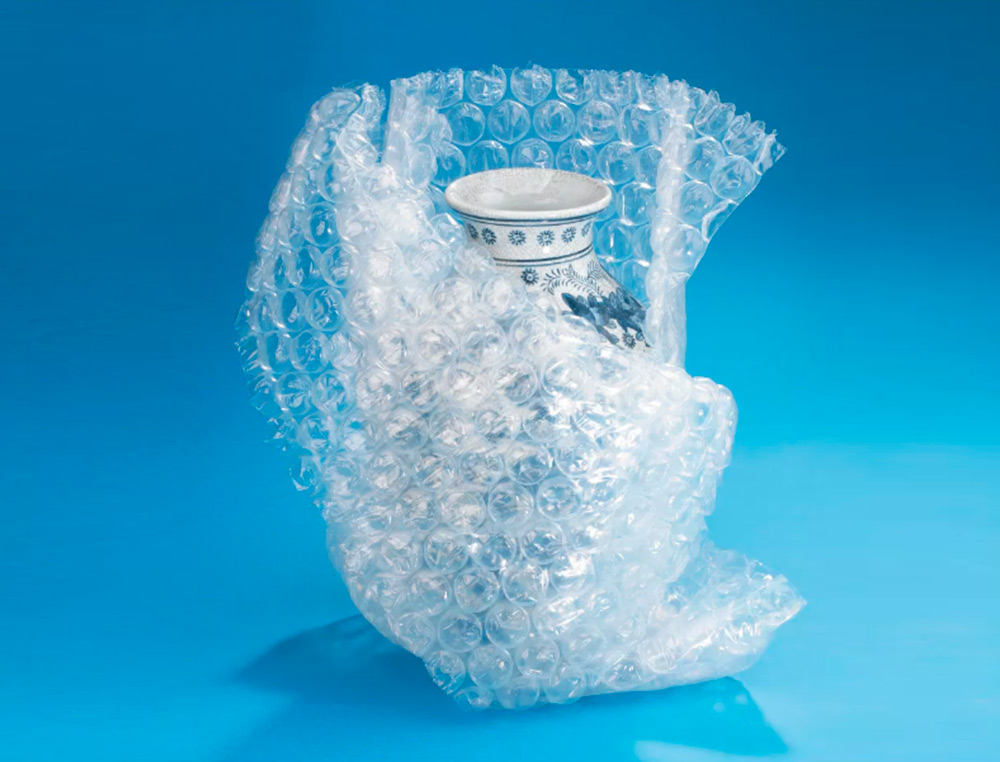 FILM A BULLES LIDERPAPEL ECOUSE 30% PLASTIQUE RECYCLE  30G/M2 ROULEAU 0,60X3M
