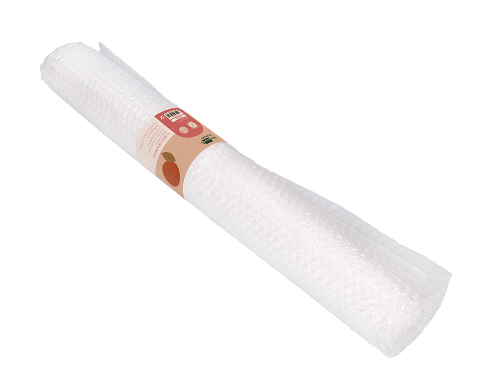 FILM A BULLES LIDERPAPEL ECOUSE 30% PLASTIQUE RECYCLE  30G/M2 ROULEAU 0,60X3M