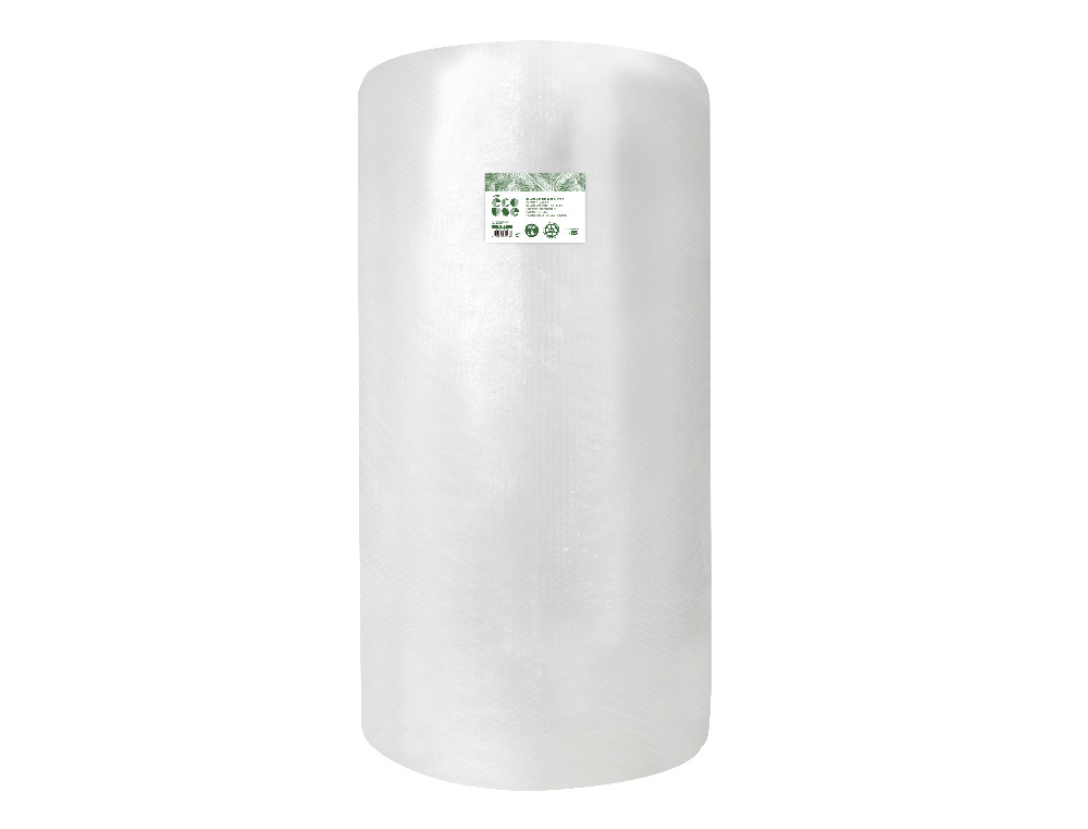 FILM A BULLES LIDERPAPEL ECOUSE 30% PLASTIQUE RECYCLE  30G/M2 ROULEAU 1,20X200M