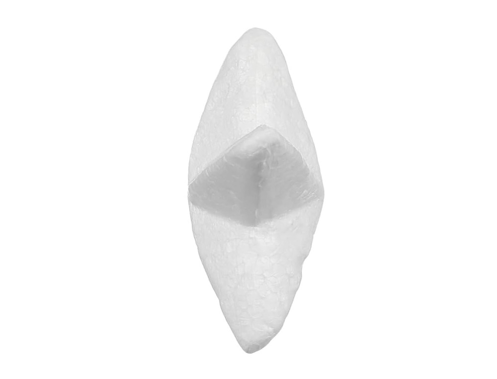 FORME LIDERPAPEL MOUSSE POLYSTYRENE ETOILES 4CM       COLORIS BLANC SACHET 6 UNITES