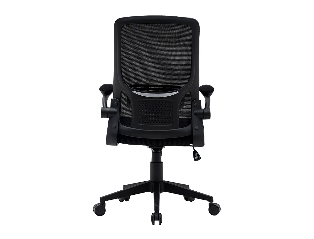 CHAISE OPERATEUR Q-CONNECT ALBA MAILLE BASE METALLIQUE HAUT MAX 1110 LARG 610 PROF 580MM ROUES PREMIUM COLORIS NOIR