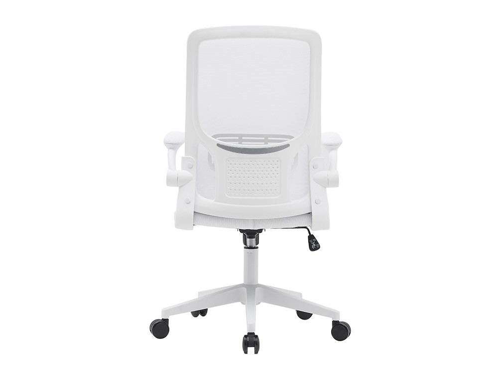 CHAISE OPERATEUR Q-CONNECT ALBA MAILLE BASE METALLIQUE HAUT MAX 1110 LARG 610 PROF 580MM ROUES PREMIUM COLORIS BLANC