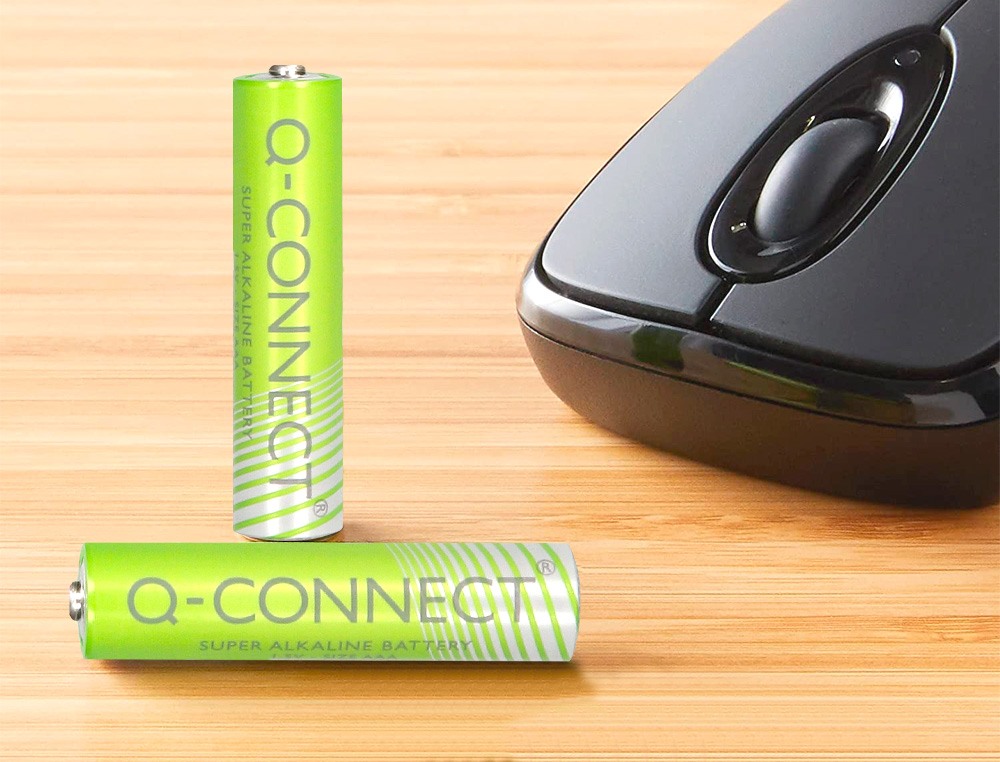 PILE Q-CONNECT ALCALINE AAA BLISTER 12 UNITES