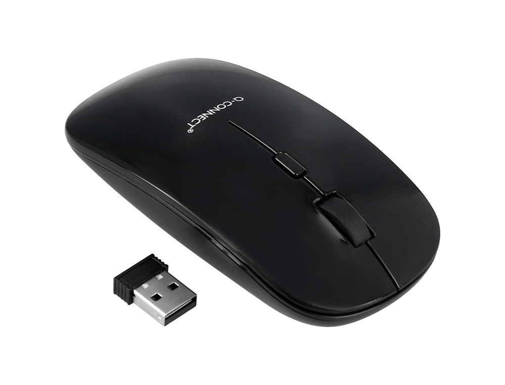 SOURIS Q-CONNECT OPTIQUE SANS FIL SILENCIEUX DPI            800/1200/1600 PILES AAA       COLORIS NOIR
