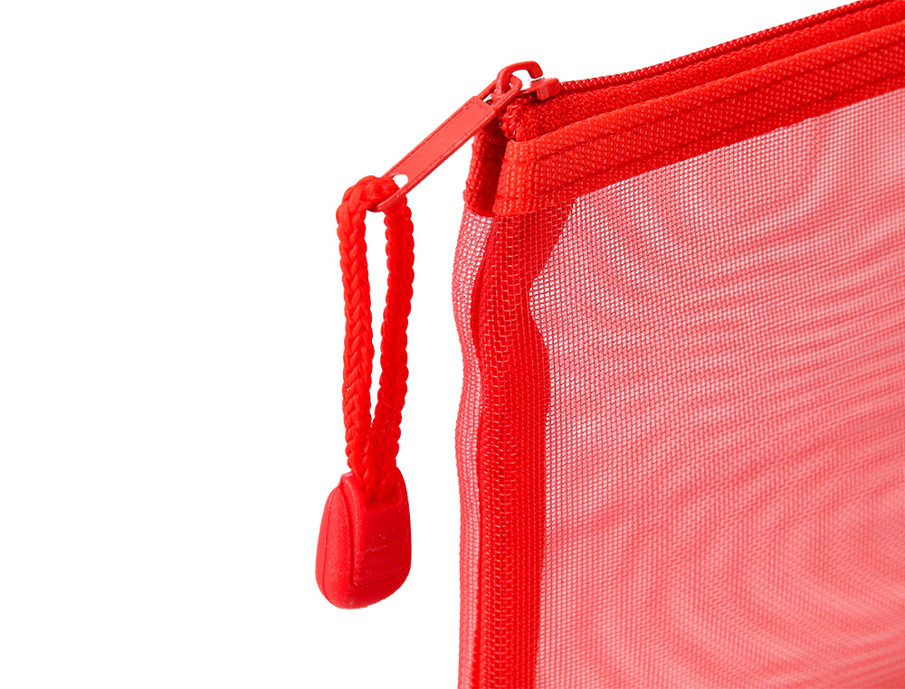 PRESENTOIR LIDERPAPEL POCHETTE ZIP MULTIUSAGE TAILLES ET COLORIS ASSORTIS 40 UNITES