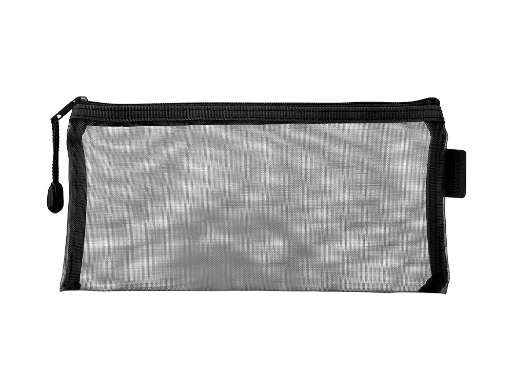 POCHETTE ZIP LIDERPAPEL MULTIUSAGE FORMAT TICKET      230X115MM FERMETURE ECLAIR    POLYESTER TRANSPIRABLE