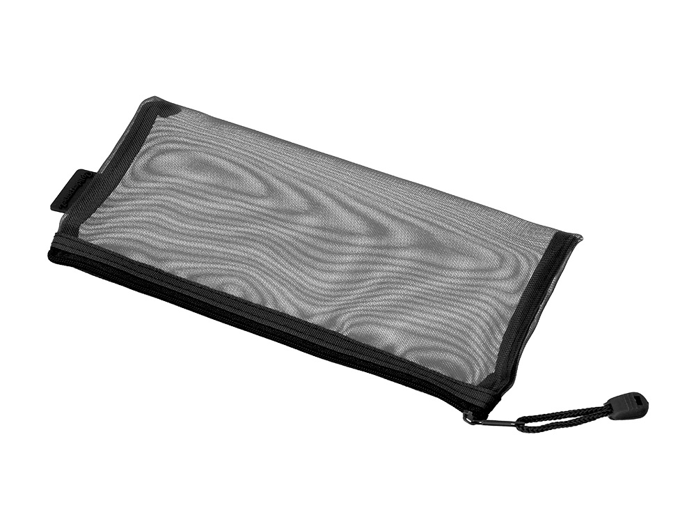POCHETTE ZIP LIDERPAPEL MULTIUSAGE FORMAT TICKET      230X115MM FERMETURE ECLAIR    POLYESTER TRANSPIRABLE