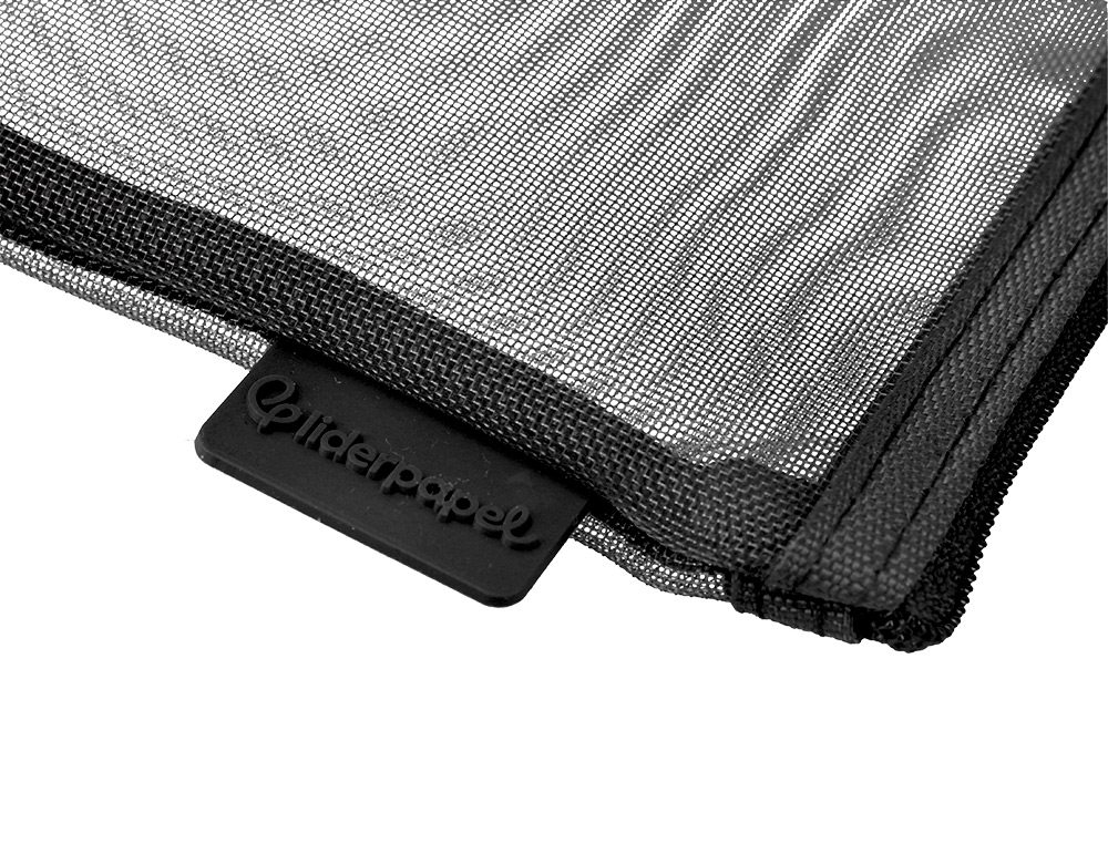 POCHETTE ZIP LIDERPAPEL MULTIUSAGE FORMAT TICKET      230X115MM FERMETURE ECLAIR    POLYESTER TRANSPIRABLE